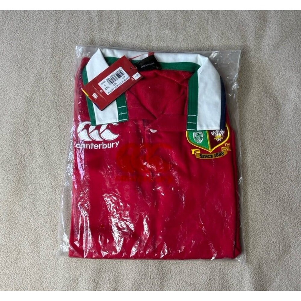 Canterbury Red Classic Jersey Red Size S Short Sleeve British and Irish Lions - Picture 2 of 7